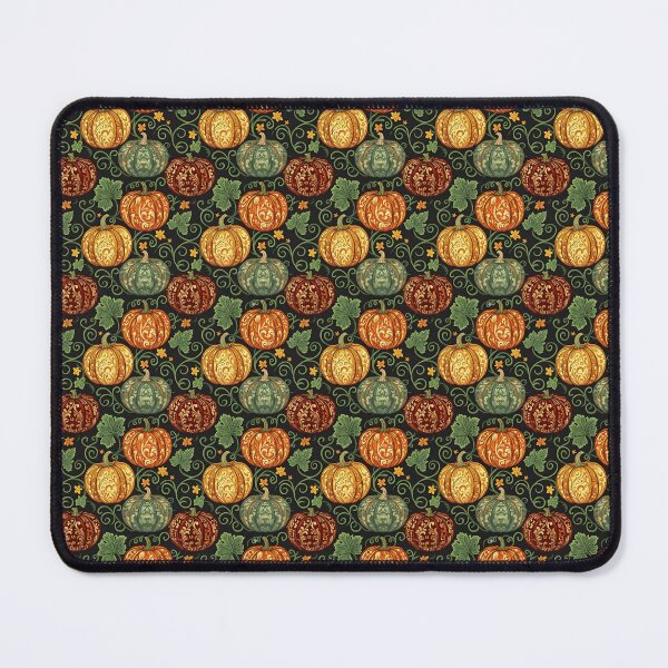 Item preview, Vintage Ornate Pumpkins – Seamless Autumn Pattern designed and sold by MvuuStudio.