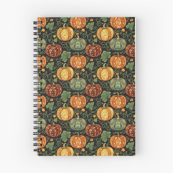 Item preview, Vintage Ornate Pumpkins – Seamless Autumn Pattern designed and sold by MvuuStudio.