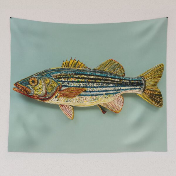 Item preview, Striped Bass Fish Wildlife Striper Fish  designed and sold by scicilysimonee.