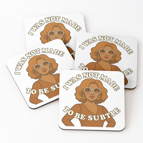 Item preview, I Was Not Made To Be Subtle - Funny Feminist Gift designed and sold by Galvanized.