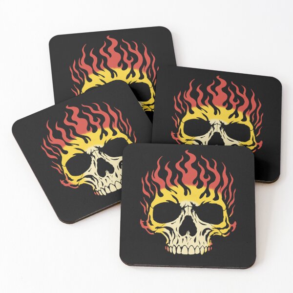 Item preview, Fire Skull designed and sold by johnnehill2.