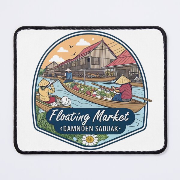 Item preview, BANGKOK FLOATING MARKET designed and sold by likbatonboot.