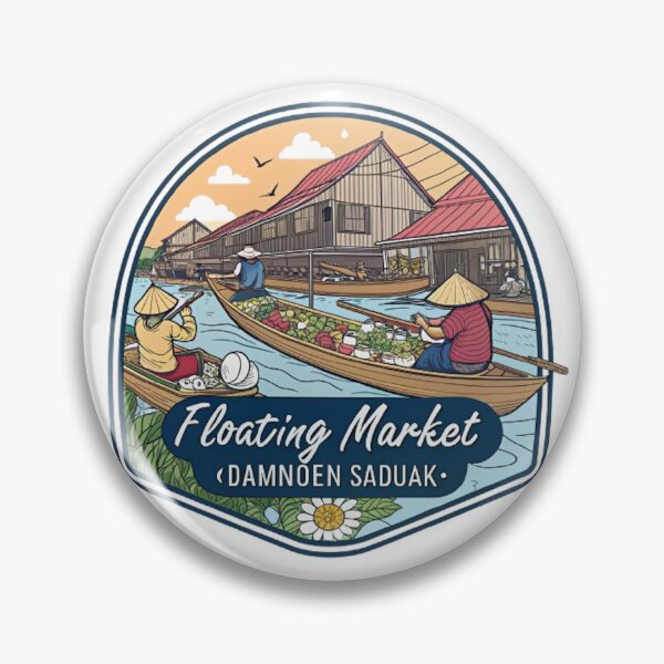 Item preview, BANGKOK FLOATING MARKET designed and sold by likbatonboot.