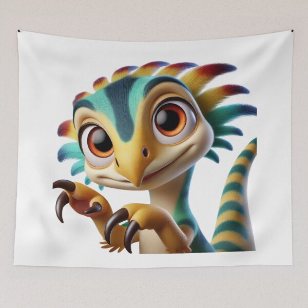 Item preview, Adorable Therizinosaurus Dinosaur designed and sold by Sillytoe.