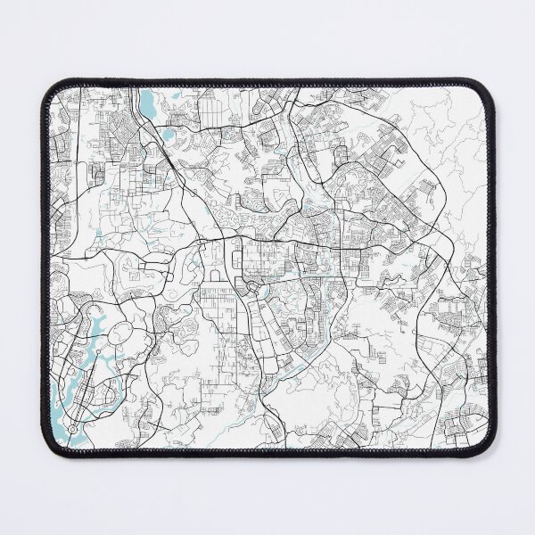 Item preview, Kajang City Map of Selangor, Malaysia - Circle designed and sold by deMAP.