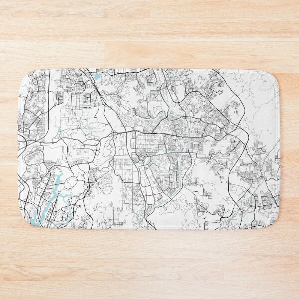 Item preview, Kajang City Map of Selangor, Malaysia - Circle designed and sold by deMAP.