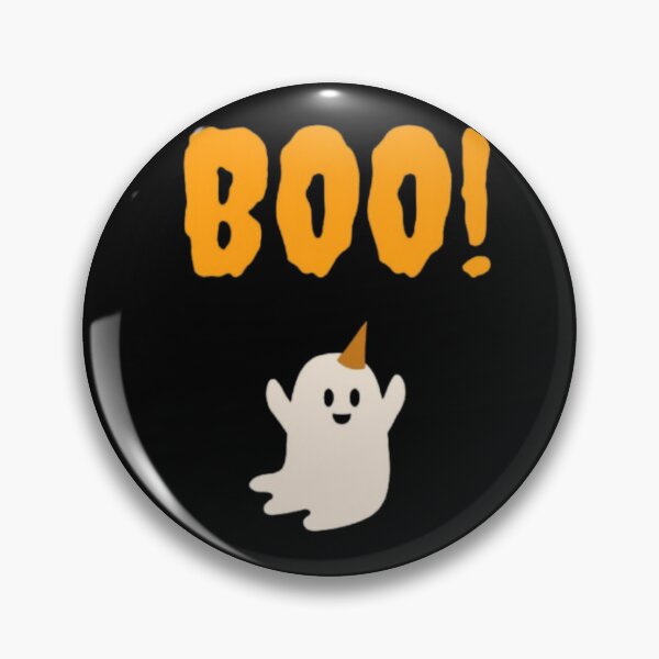Item preview, Sticker Fantôme Halloween BOO! – Design Mignon et Drôle ? designed and sold by MeowLoka ⭐⭐⭐⭐.