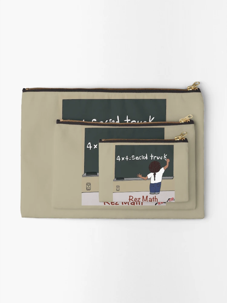 Thumbnail 2 of 4, Zipper Pouch, Rez Math designed and sold by RBC-Native.