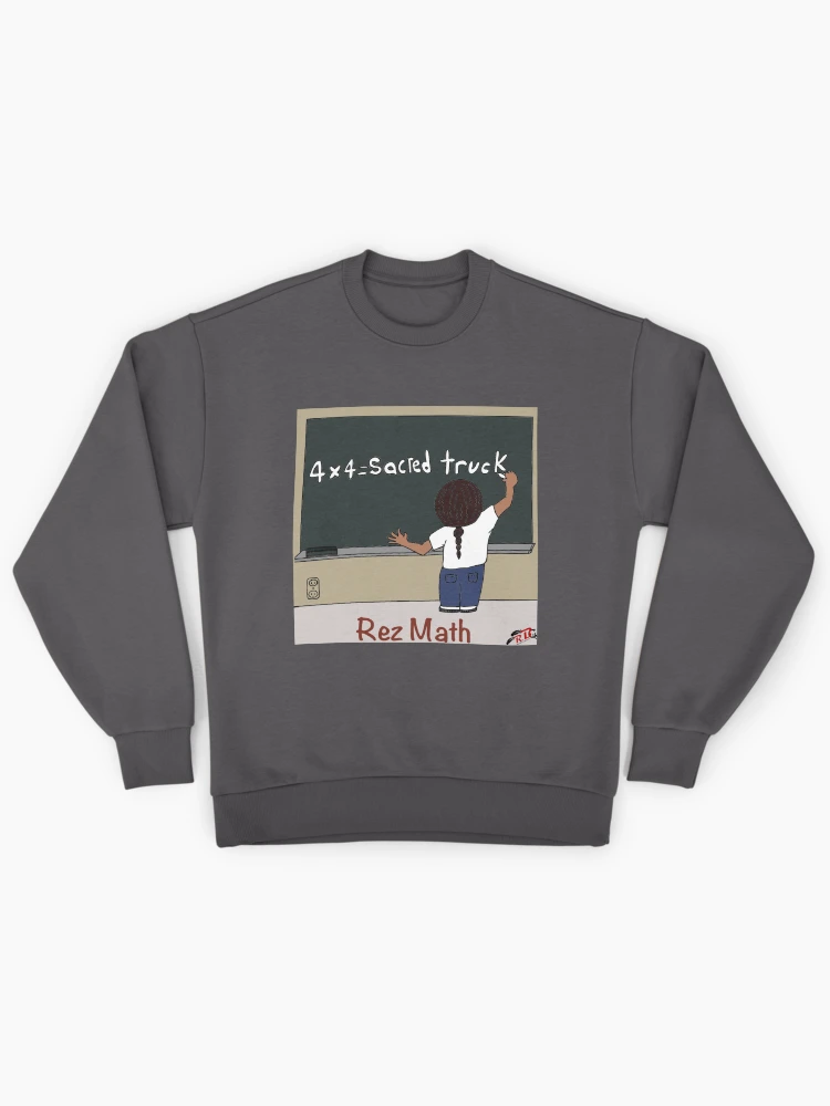 Aperçu 1 sur 6. Sweatshirt premium oversize avec l'œuvre Rez Math créée et vendue par RBC-Native.