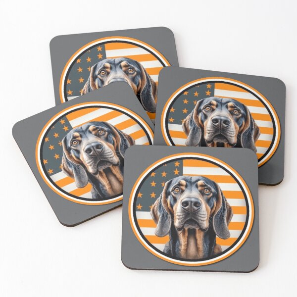 Item preview, Tennessee Bluetick Coonhound- FLAG designed and sold by Pickle Wicked Designs.