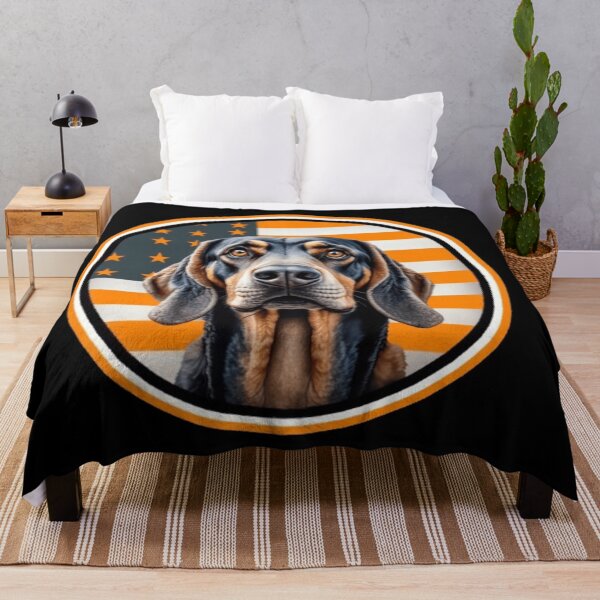 Item preview, Tennessee Bluetick Coonhound- FLAG designed and sold by Pickle Wicked Designs.