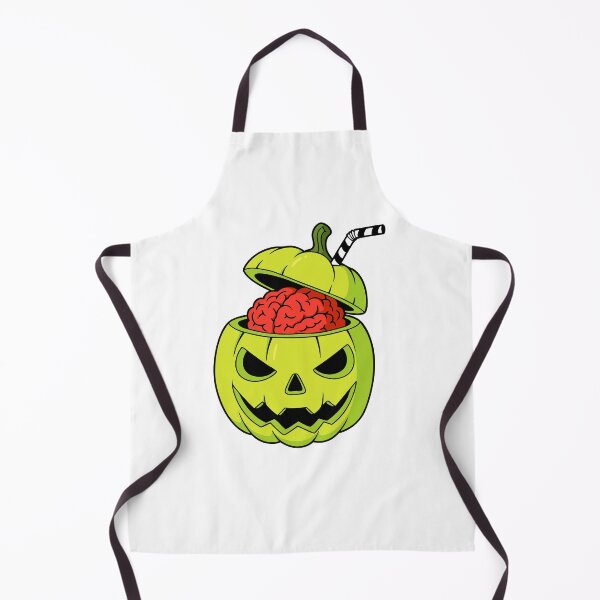 Artikelvorschau, Cute Minimalist Pumpkin Brain Drink Halloween entworfen und verkauft von Timegraf.