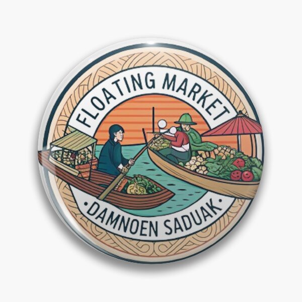 Item preview, BANGKOK FLOATING MARKET designed and sold by likbatonboot.