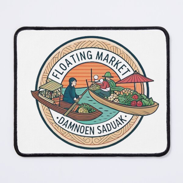Item preview, BANGKOK FLOATING MARKET designed and sold by likbatonboot.