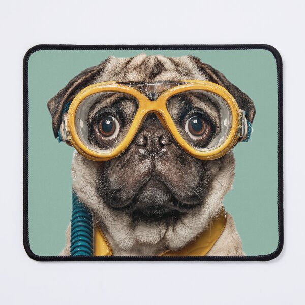 Item preview, Pug Snorkel designed and sold by The Great Land of Snark!.