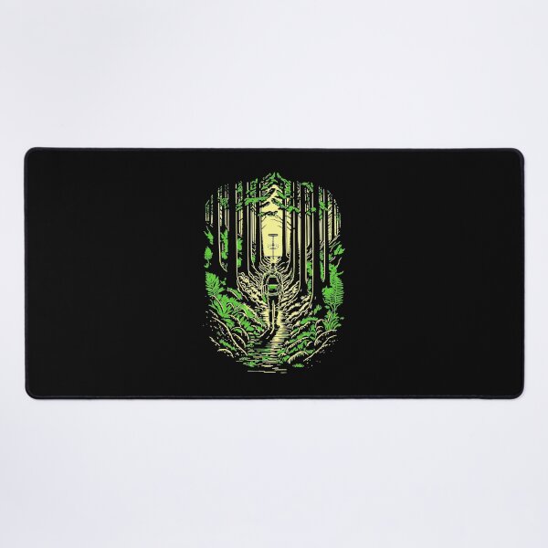 Item preview, Disc Golf Forest Course Wilderness Golfer Sunset designed and sold by JoseySchenk.