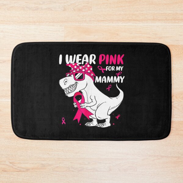 Item preview, I Wear Pink For My Mammy  Pink Dinosaur Breast Cancer Awareness designed and sold by facegm.