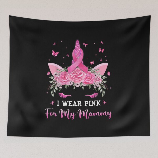 Item preview, I Wear Pink For My Mammy Breast Cancer Awareness  designed and sold by facegm.
