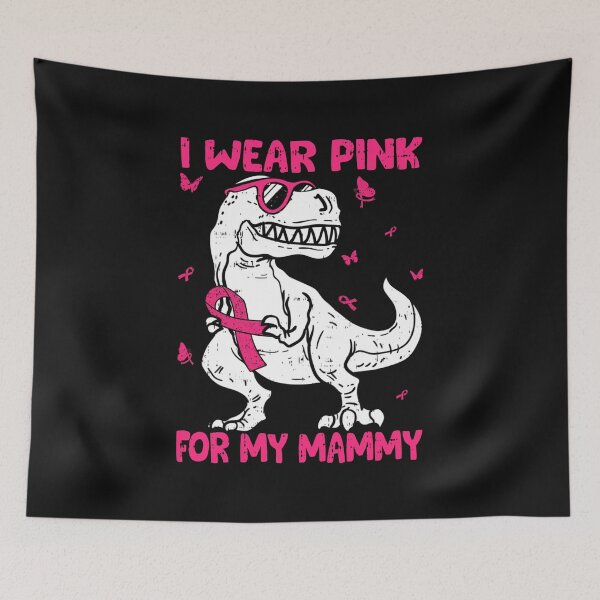Item preview, I Wear Pink For My Mammy Breast Cancer Awareness designed and sold by facegm.