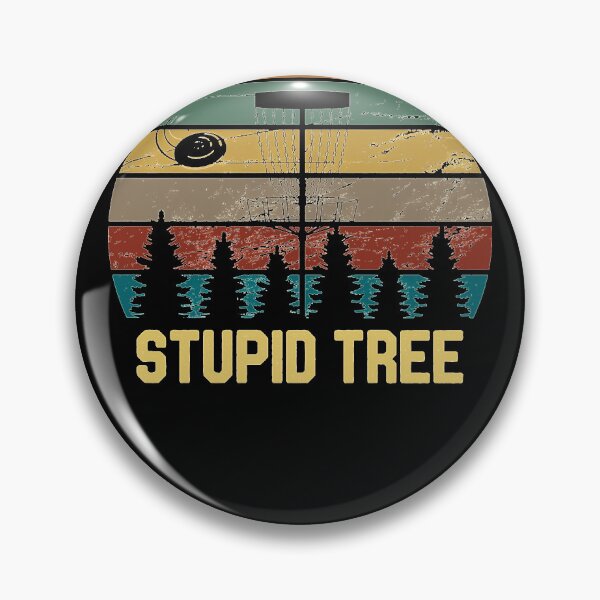 Artikelvorschau, Disc Golf Stupid Tree Vintage Tee Frisbee Funny Golfer Retro entworfen und verkauft von JoseySchenk.