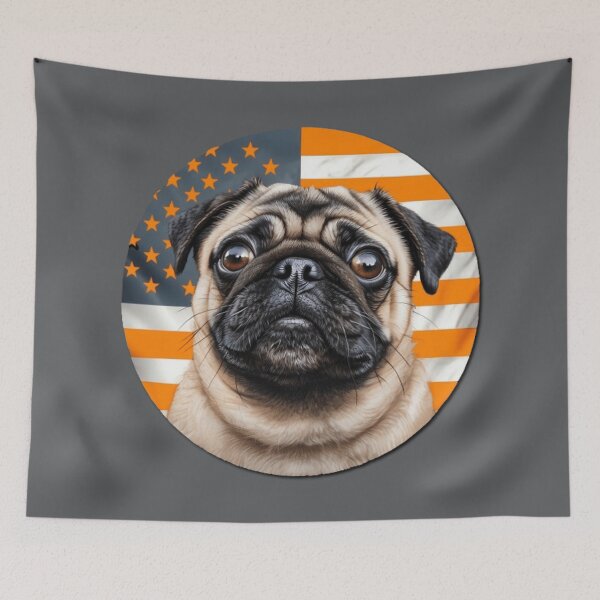 Item preview, KNOXVILLE, TENNESSEE PUG designed and sold by Pickle Wicked Designs.