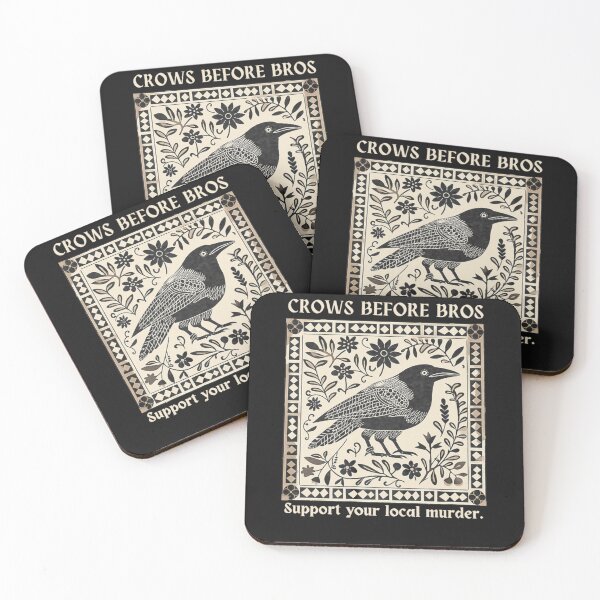 Item preview, Crows Before Bros Support Your Local Murder  designed and sold by EraGavit.
