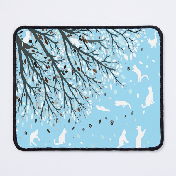Item preview, Winter Feline Foliage designed and sold by rmoneeshop.