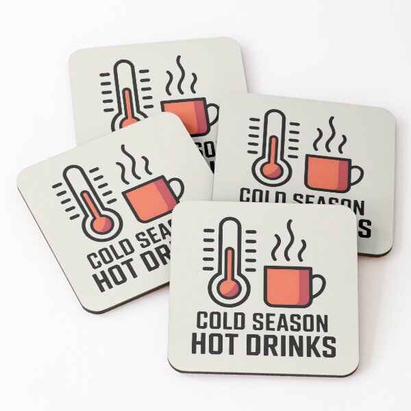 Item preview, Cold Season, Hot Drinks - Cozy Winter Design designed and sold by Jollys-ArtShop.