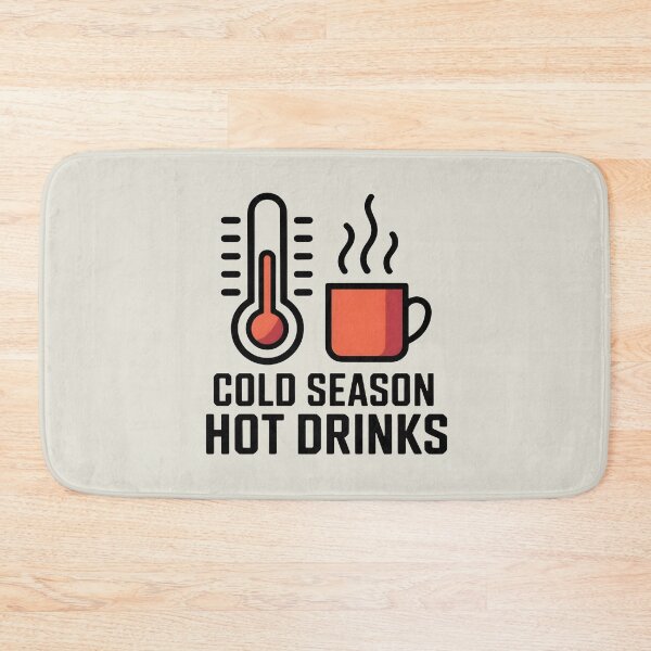 Item preview, Cold Season, Hot Drinks - Cozy Winter Design designed and sold by Jollys-ArtShop.