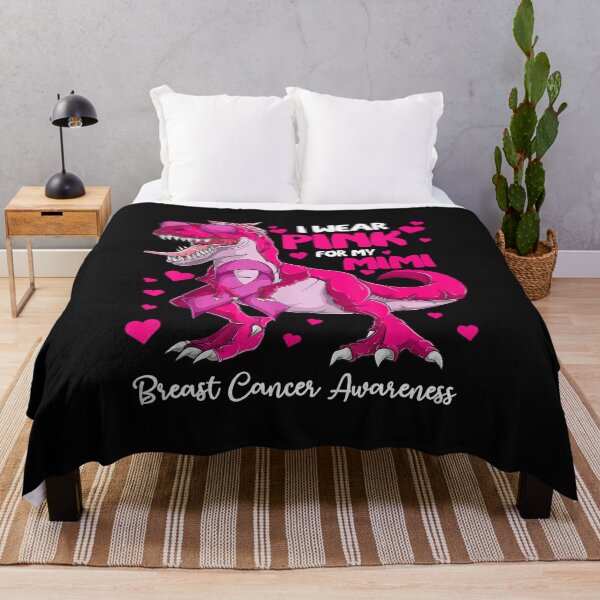 Item preview, I Wear Pink For My Mimi Breast Cancer Dinosaur   designed and sold by facegm.
