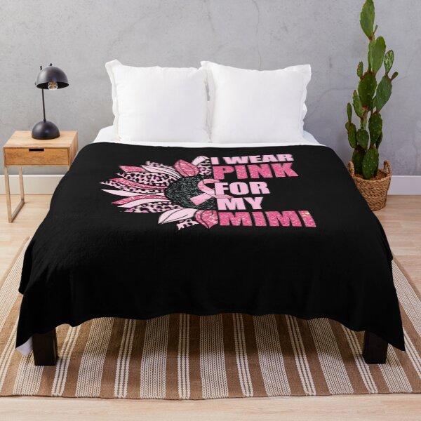 Artikelvorschau, Ich trage Pink für meine Mimi Sunflower Breast Cancer Awareness entworfen und verkauft von facegm.