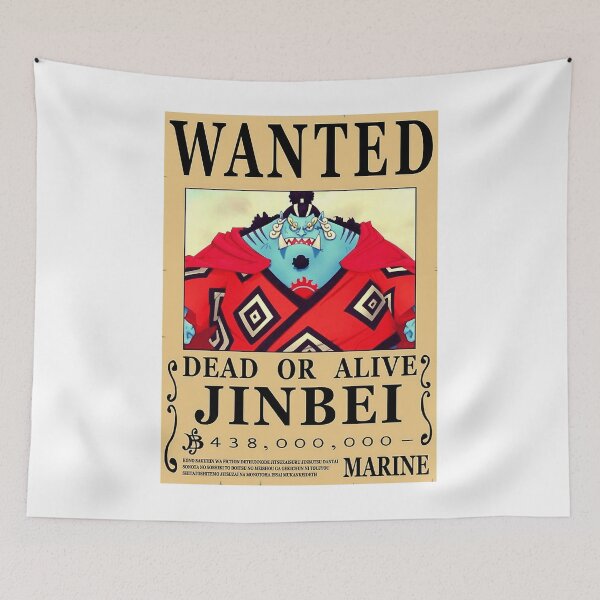 Item preview,  One Piece Wanted Poster Bounty Jinbei designed and sold by Glennaailey.