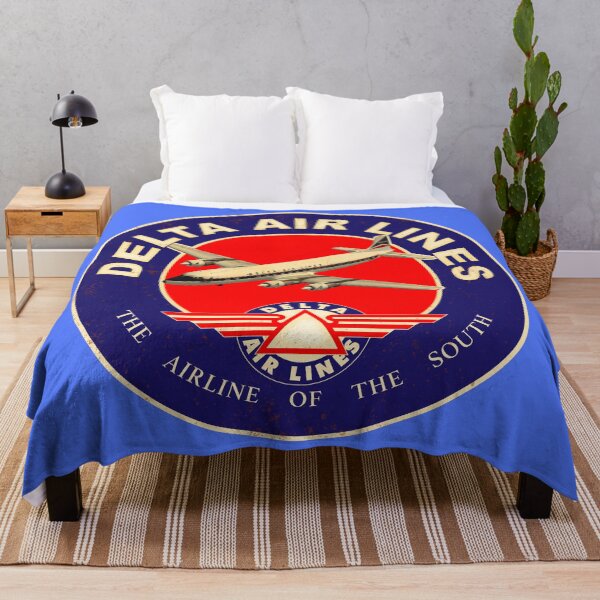 Item preview, Delta Air Lines Placard -Distressed Look designed and sold by travelwitheric.