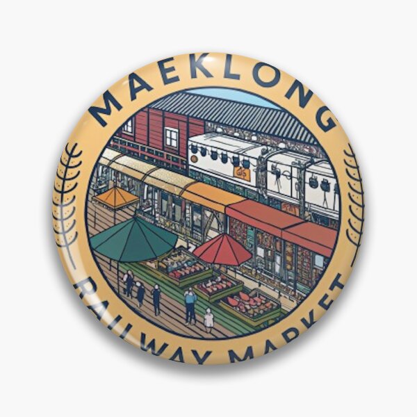 Item preview, MAEKLONG RAILWAY MARKET designed and sold by likbatonboot.