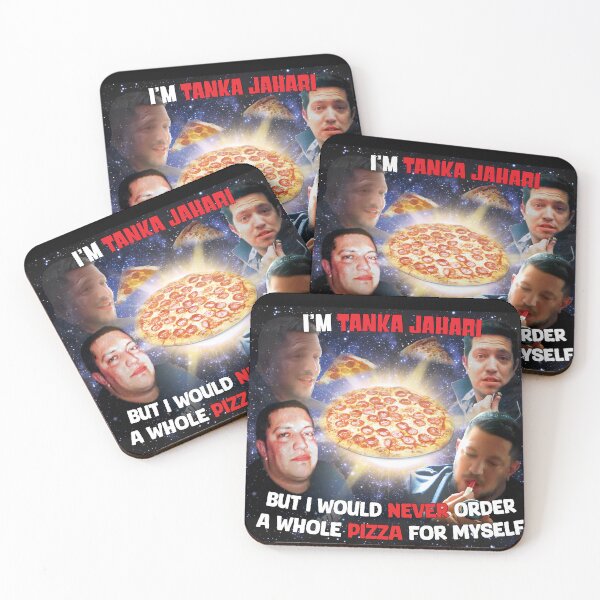 Item preview, I'm Tanka Jahari But I would never order a whole pizza for myself designed and sold by Kateydraws.