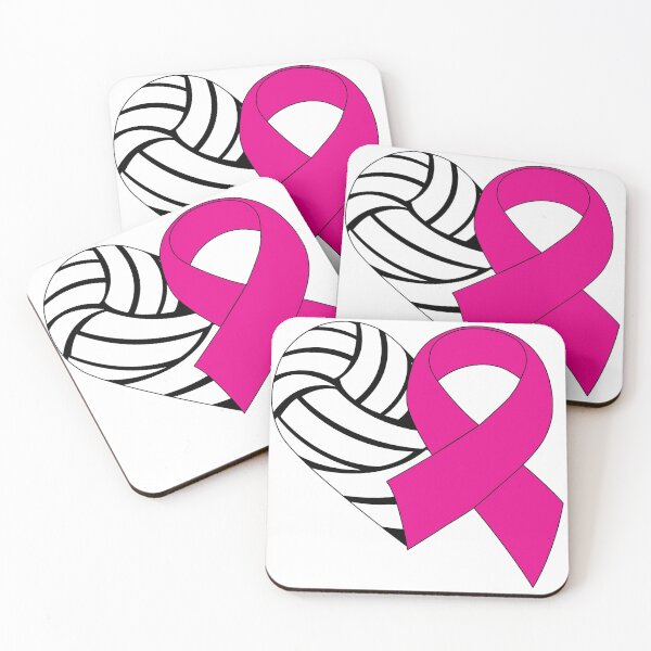 Item preview, Volleyball Fight Cancer designed and sold by HouseThreads.