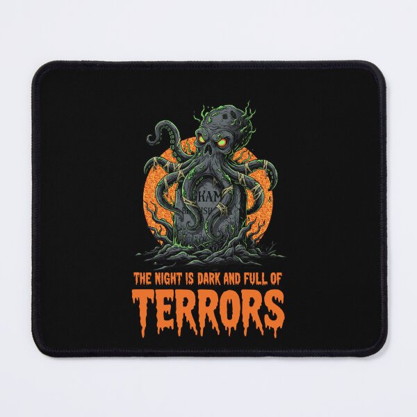 Item preview, Zombie Octopus Horror - The Night is Dark and Full of Terrors designed and sold by Dazzle-Sizzle.
