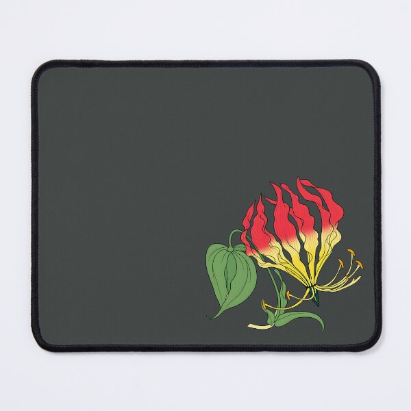 Item preview, Flame Lily with Bud – Gloriosa Superba Botanical designed and sold by MvuuStudio.
