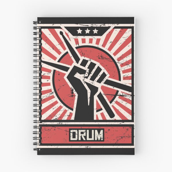 Item preview, Drum Vintage Drummer Propaganda poster  designed and sold by EraGavit.