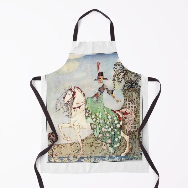 Item preview, Kay Nielsen Powder and Crinoline Princess Minon-Minette illustration designed and sold by OddPopnyc.