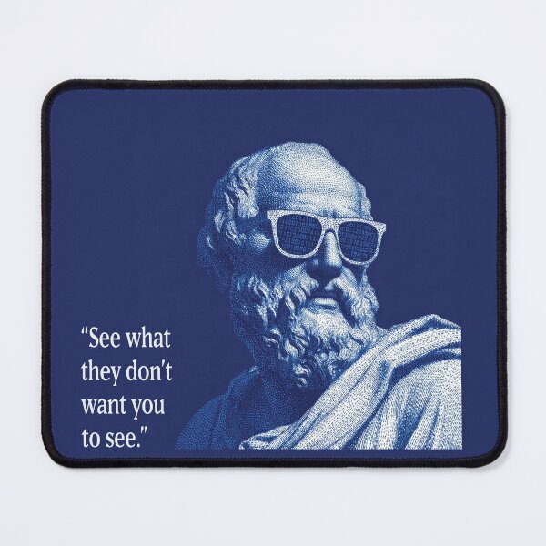 Item preview, Socrates Sees The Truth designed and sold by Plumtree81.