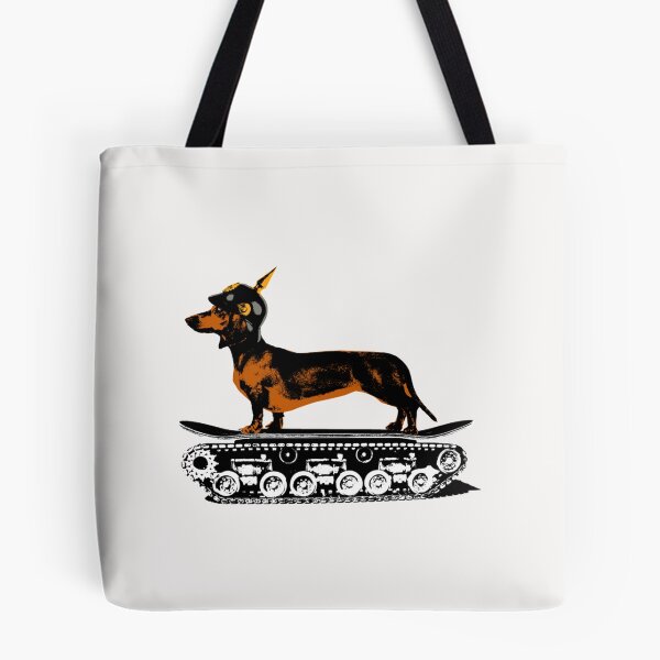 Item preview, Funny Dachshund Cute Tank Commander designed and sold by EraGavit.