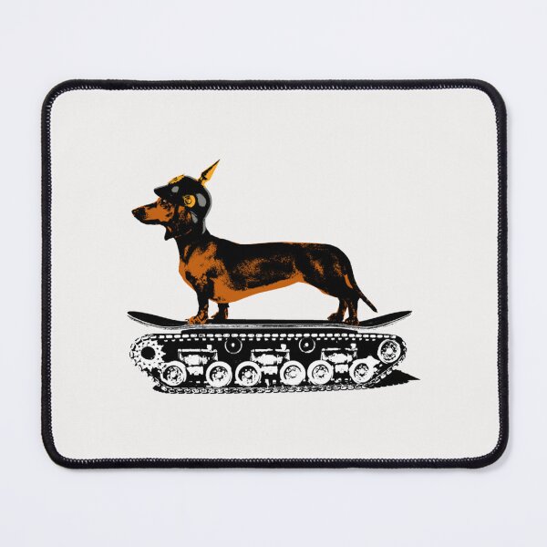 Item preview, Funny Dachshund Cute Tank Commander designed and sold by EraGavit.