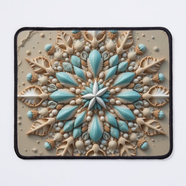 Item preview, Intricate Sand and Shell Mandala designed and sold by InezPhotography.