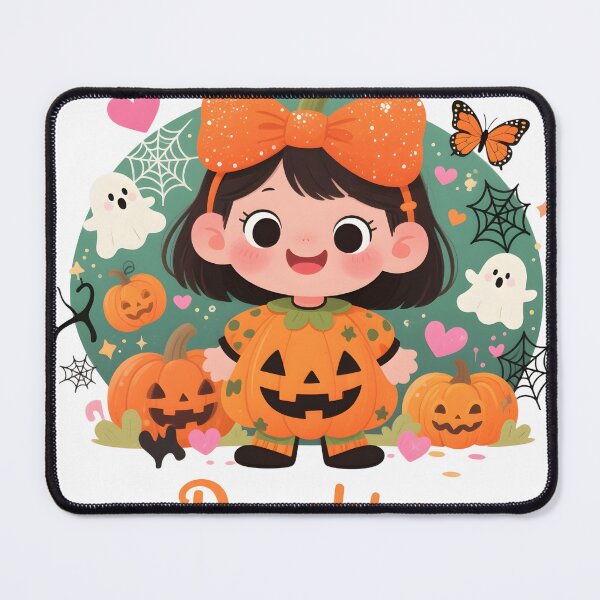 Item preview, Cute Halloween Girl Design designed and sold by IstianDesigns.