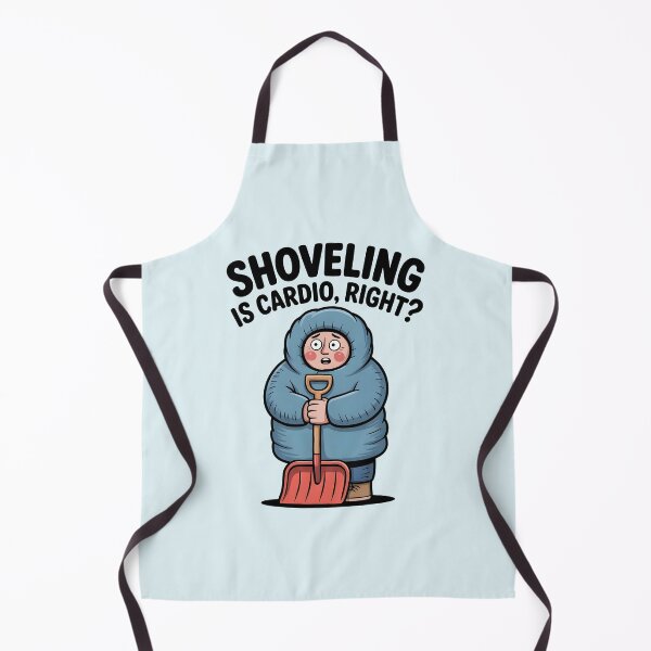 Item preview, Shoveling Is Cardio, Right? - Funny Winter designed and sold by Jollys-ArtShop.