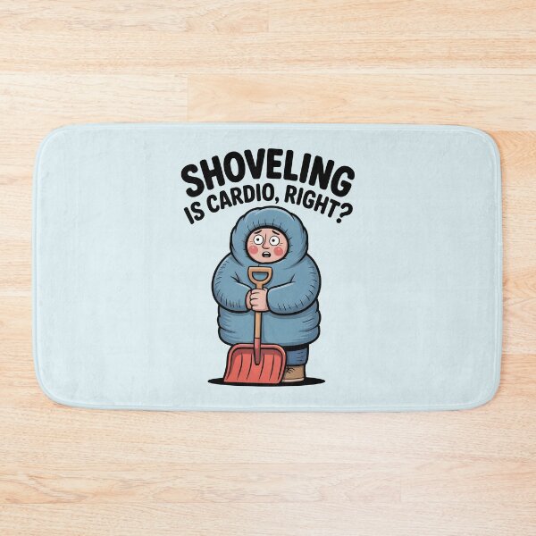 Item preview, Shoveling Is Cardio, Right? - Funny Winter designed and sold by Jollys-ArtShop.