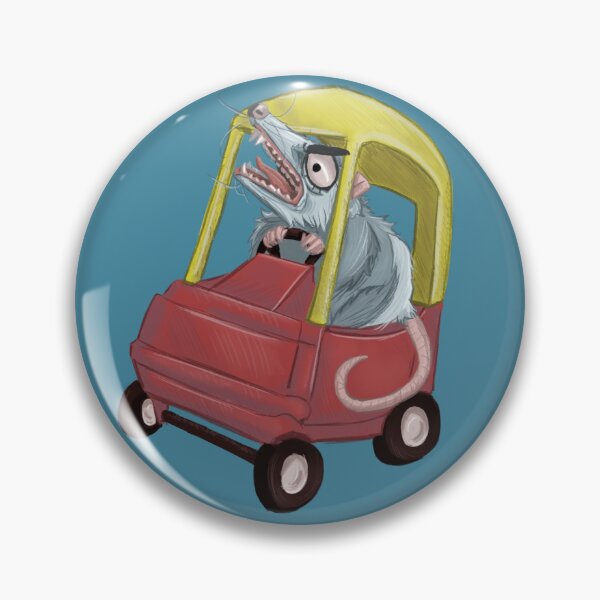 Item preview, Opossum Joyride (No Background) designed and sold by OpossumInACar.