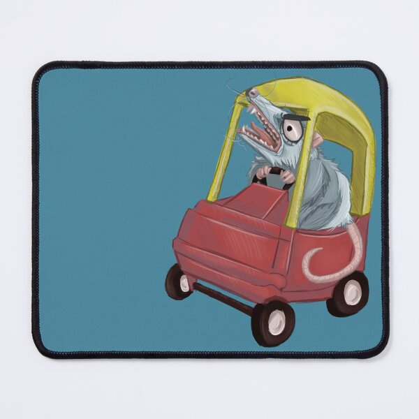 Item preview, Opossum Joyride (No Background) designed and sold by OpossumInACar.