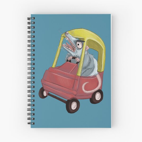 Item preview, Opossum Joyride (No Background) designed and sold by OpossumInACar.